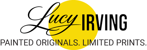Lucy Irving - PAINTED ORIGINALS. LIMITED PRINTS.